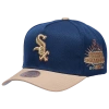 Mitchell & Ness Chicago White Sox  White Sox Navy & Tan Pro Pinch Cap In Multi