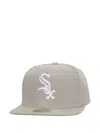Mitchell & Ness Chicago White Sox Team-logo Snapback Baseball Cap In Gray