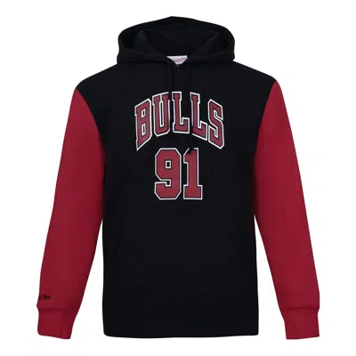 Mitchell & Ness Chicago X Nba Chicago Bulls Hoodie 'dennis Rodman 1996' In Multi