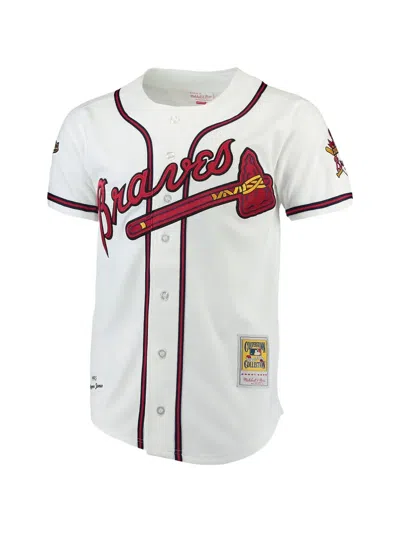 Mitchell & Ness Chipper Jones Home T-shirt In White