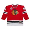 Mitchell And Ness Chris Chelios Red Chicago Blackhawks 1991/92 Power Play Player Jersey In Red