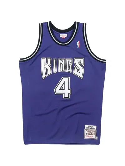 Mitchell & Ness Chris Webber Sacramento Kings 1998-99 Tank Top In Blue