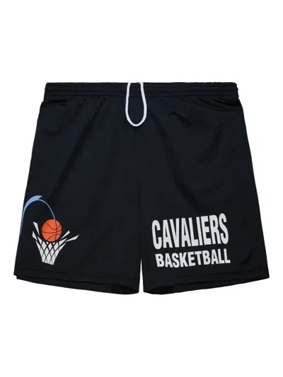 Mitchell & Ness Cleveland Cavaliers Hardwood Classics Gameday Shorts In Black
