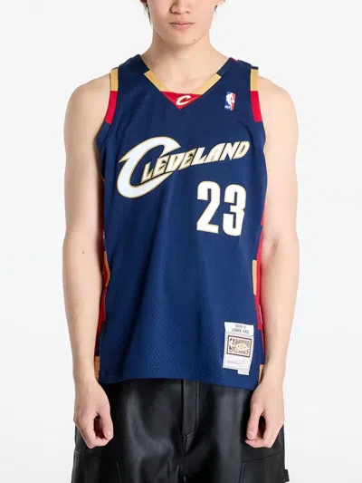 Mitchell & Ness Cleveland Tank In Blue