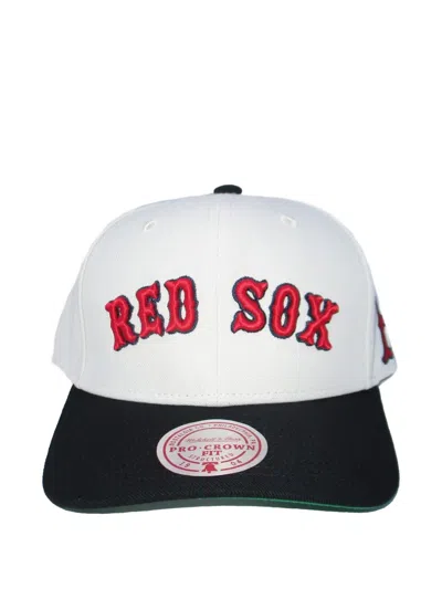 Mitchell & Ness Cooperstown Collection Embroidered Hat In White