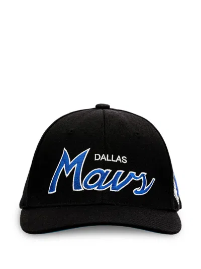 Mitchell & Ness Dallas Mavericks 2.0 Baseball Cap In Black