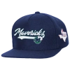 Mitchell & Ness Dallas Mavericks  Mavericks Oversweep Snap Cap