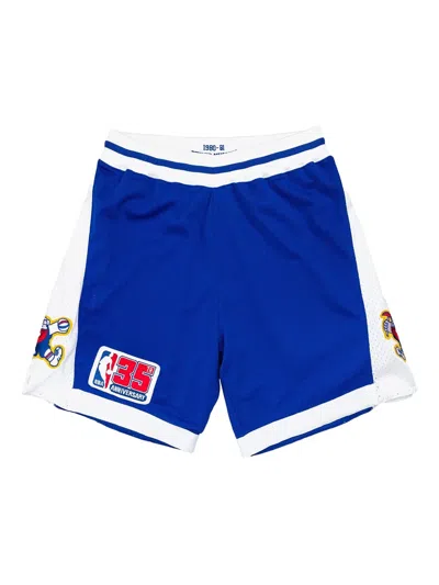 Mitchell & Ness Denver Nuggets 35th Anniversary Shorts In Blue