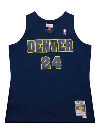 Mitchell & Ness Denver Nuggets Andre Miller 2012 Swingman Jersey In Blue