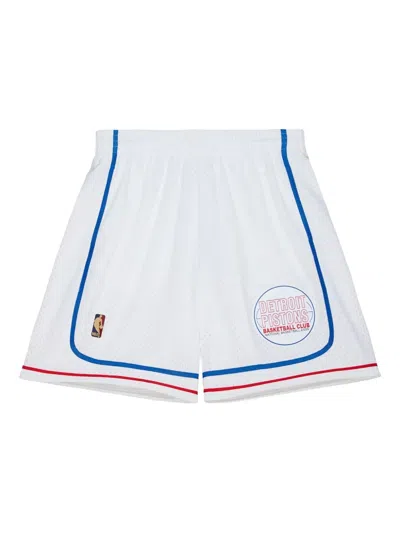 Mitchell & Ness Detroit Pistons 2007 Shorts In White