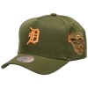 Mitchell & Ness Detroit Tigers  Tigers Neon Pop Pro Pinch Cap In Green