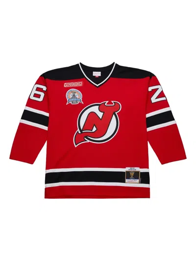 Mitchell & Ness Devils 1999 "patrik Elias" Jersey In Red