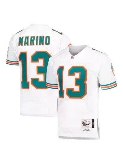 Mitchell & Ness Dolphins 1992 "dan Marino" Jersey In White