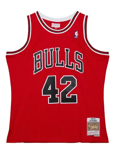 Mitchell & Ness Elton Brand Chicago Bulls 1999-00 Jersey In Red