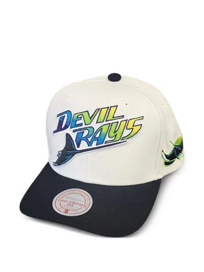 Mitchell & Ness Embroidered Baseball Cap In Neutral