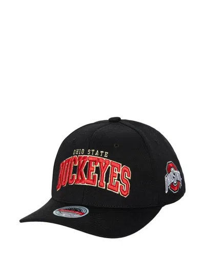 Mitchell & Ness Embroidered Hat In Black
