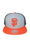 Mitchell & Ness Giants Triple Play Liberty Embroidered Baseball Cap In Multi