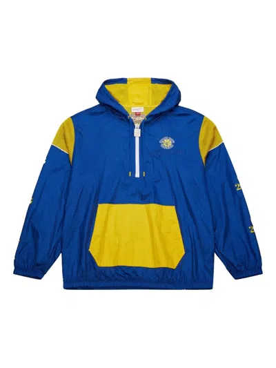 Mitchell & Ness Golden State Warriors Royal Team Og 3.0 Half-zip Fastening In Multi
