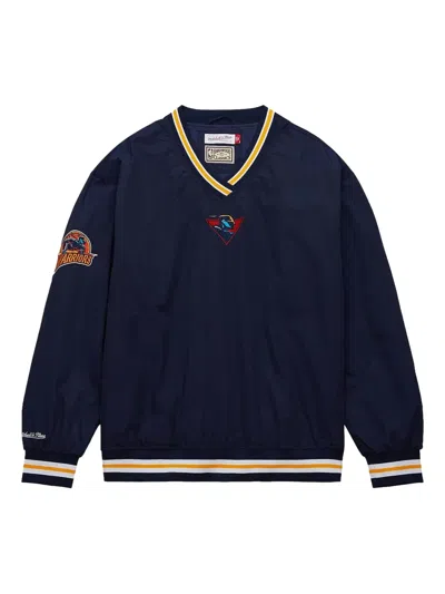 Mitchell & Ness Golden State Warriors Sweatshirt In Blue