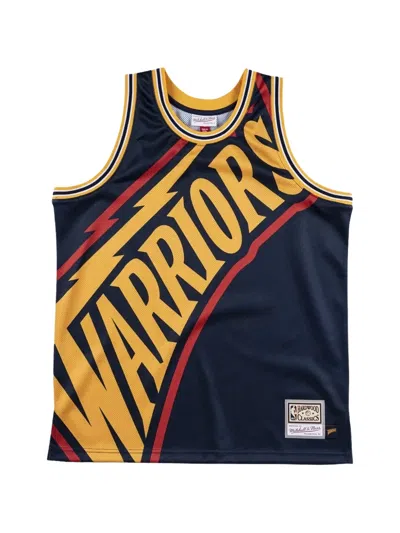 Mitchell & Ness Golden State Warriors Vest In Blue