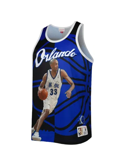 Mitchell & Ness Grant Hill Orlando Magic Vest In Blue