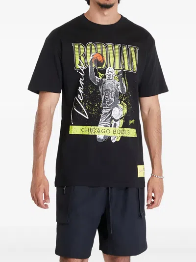 Mitchell & Ness Graphic T-shirt In Black