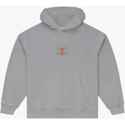 Mitchell & Ness Gray Texas Longhorns Core Icon Fleece Hoodie