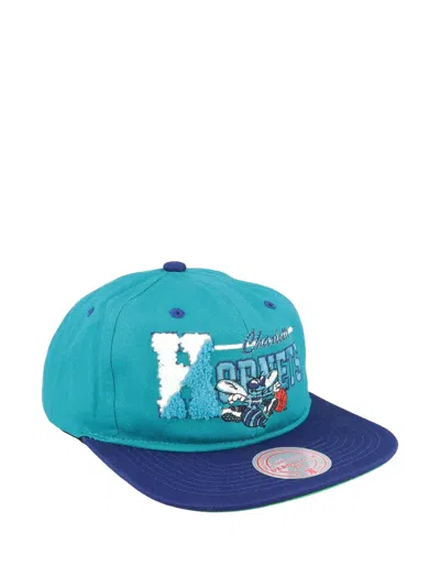 Mitchell & Ness Hornets Hat In Blue