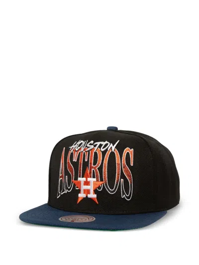 Mitchell & Ness Houston Astros Cooperstown Collection Rise Up Cap In Black