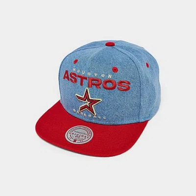 Mitchell & Ness Houston Astros Mlb Original Fit Snapback Hat