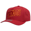 Mitchell & Ness Houston Rockets  Rockets Hardwood Classics Upside Prosnap Cap In Red/red