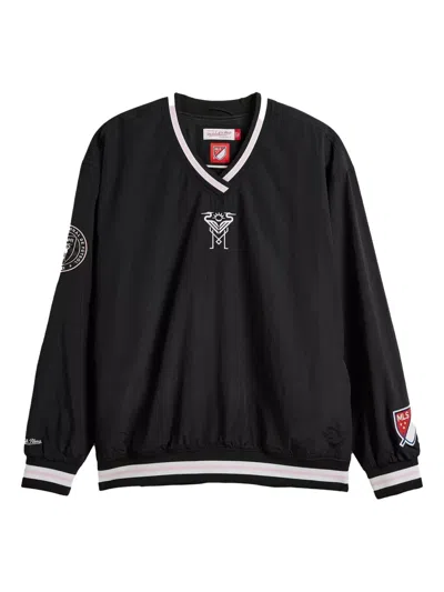 Mitchell & Ness Inter Miami Cf Sweatshirt In Black