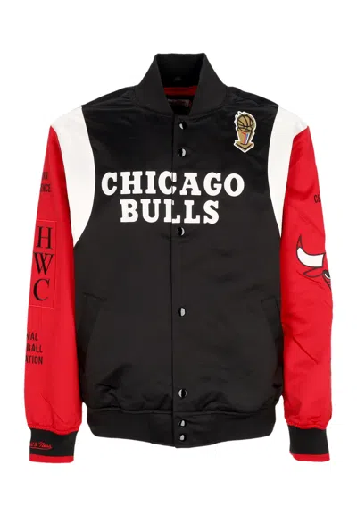 Mitchell & Ness Jacket Bomber Man Nba Team Origins Satin Jacket Chibul Original Team Colors In Multi