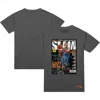 Mitchell & Ness Jeremy Lin Gray New York Knicks Nba Slam Cover T-shirt In Gray