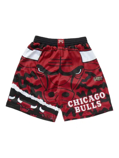 Mitchell & Ness Nba Chicago Bulls Shorts In Red