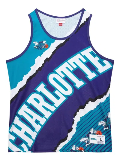 Mitchell & Ness Jumbotron 2.0 Tank Top In Blue