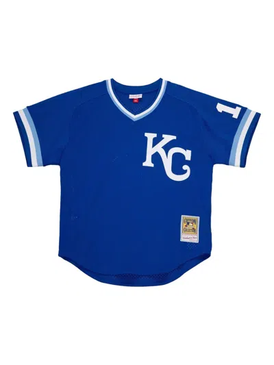 Mitchell & Ness Kc Royals 1989 "bo Jackson" Jersey In Blue