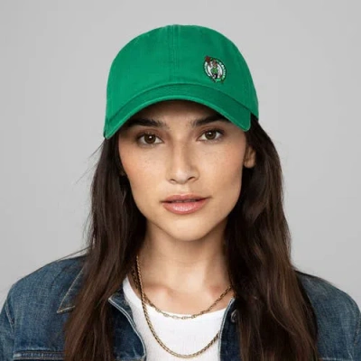 Mitchell & Ness Kelly Green Boston Celtics Micro Lefty Adjustable Hat