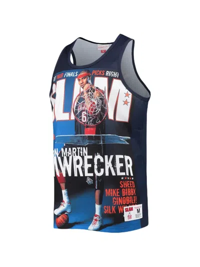 Mitchell & Ness Kenyon Martin Tank Top In Blue