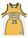 Mitchell & Ness Kevin Durant Seattle Supersonics 2007-08 Alternate Swingman Tank Top In Yellow