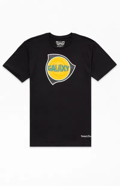 Mitchell & Ness Kids La Galaxy Logo T-shirt In Black