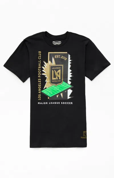 Mitchell & Ness Kids Lafc 90s Poster T-shirt In Black
