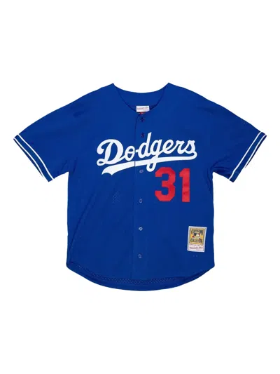 Mitchell & Ness La Dodgers 1997 Mike Piazza Jersey In Blue