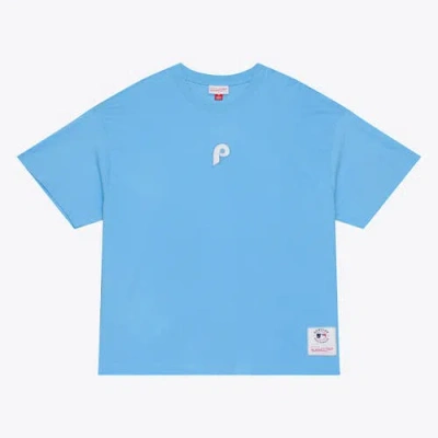Mitchell & Ness Light Blue Philadelphia Phillies Insignia Premium T-shirt