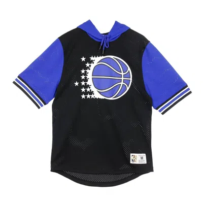 Mitchell & Ness Lightweight Hoodie Short Sleeve Men Nba Buzzer Beater Mesh Hoody Hardwood Classics Orlmag Original T In Original Team Colors