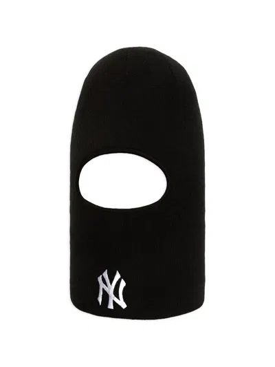 Mitchell & Ness Logo-embroidered Balaclava In Black