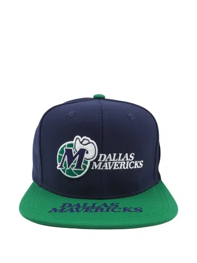 Mitchell & Ness Logo-embroidered Cap In Blue