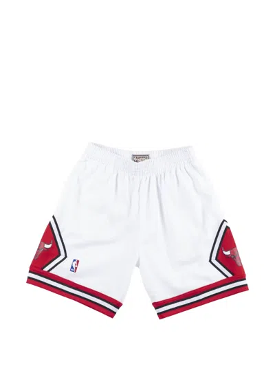 MITCHELL & NESS LOGO-PRINT SHORTS