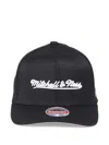 Mitchell & Ness Logo-script Baseball Cap In Black