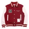 Mitchell & Ness Logo Varsity Jacket 'red'